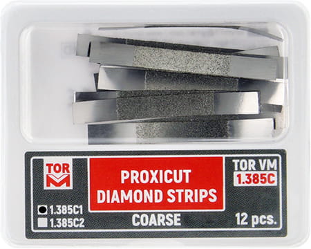 Juego Dental Proxicut De 12 Piezas - Incluye Soporte, Sierras De Diamante Y Tiras Para Restauraciones