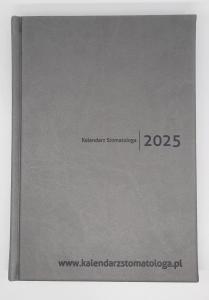 Kalendarz stomatologa 2026 kolor szary