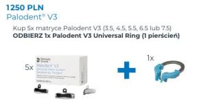 Palodent V3 matryce x5op+ GRATIS: Palodent Pierścień x1szt
