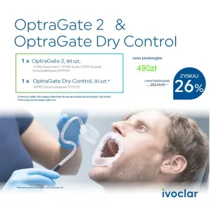 Optragate 2 80szt + GRATIS: Optragate Dry Control 30szt