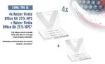 4x Vivida Office Kit 25% HPS+ Vivida Office Kit x1 Gratis