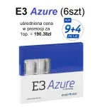 Endostar E3 Azure 6szt x9op.+4op. za 1zł