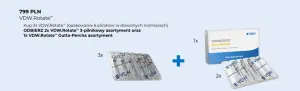 Pilniki Rotate VDW 6szt x3op.+GRATIS: 2 listki Asort 3szt +Gutaperka rotate x1