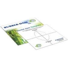 Szablon do koferdamu 1szt Cerkamed