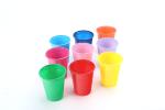Kubki kolorowe plastikowe 100szt